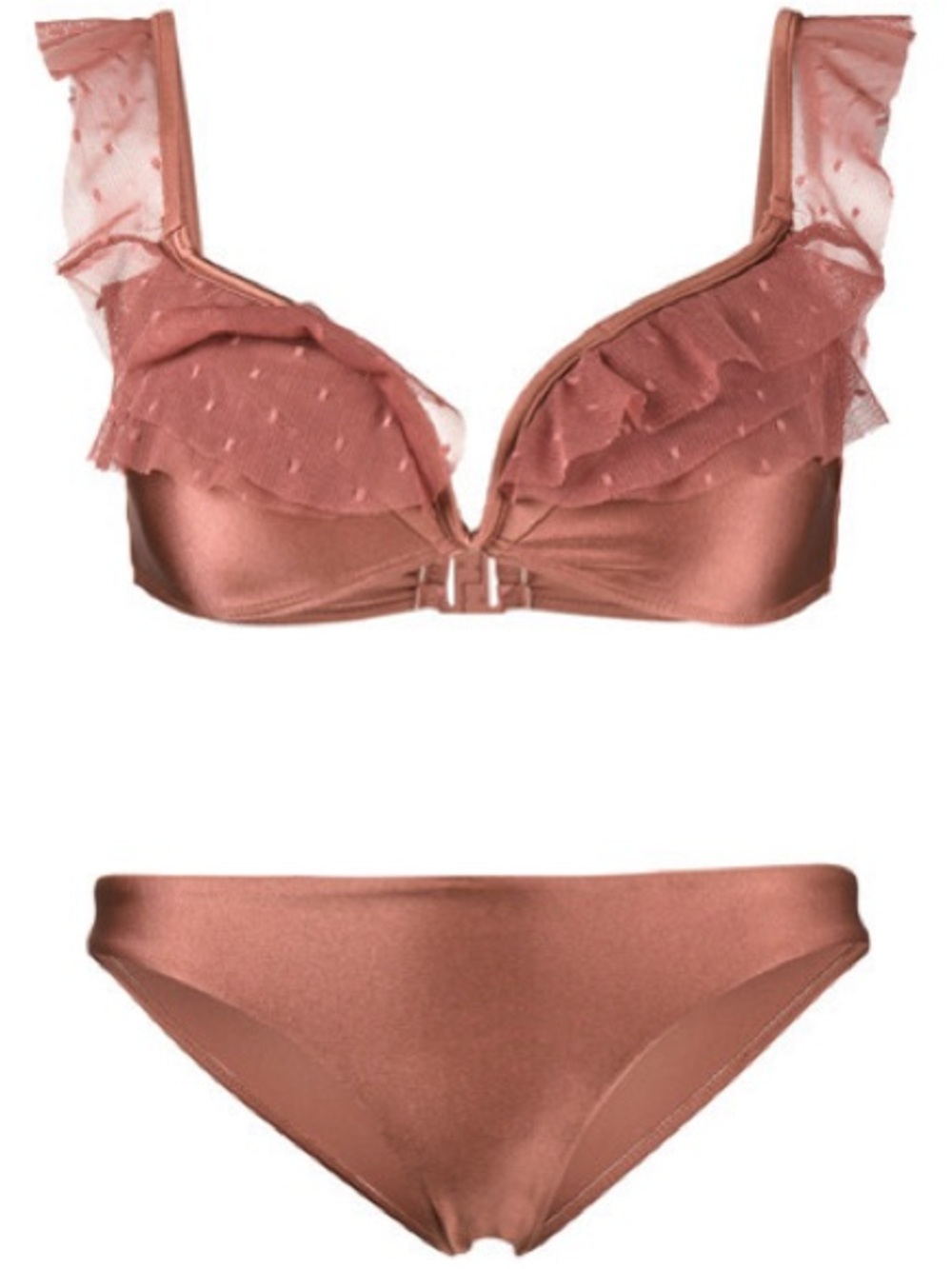 RARE Zimmermann Corsair Frill Bikini